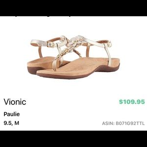 VIONIC sandals